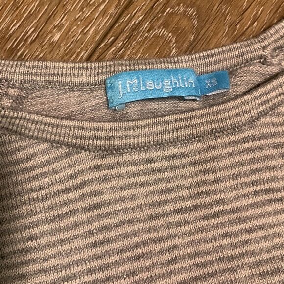 J.McLaughlin Button Sleeve Longsleeve Top - Picture 3 of 5